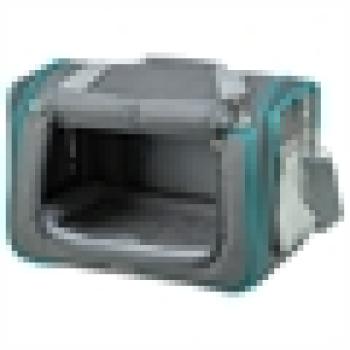 Preview: Reisetasche Vicky mit herausnehmbaren Kissen Grau Trixie